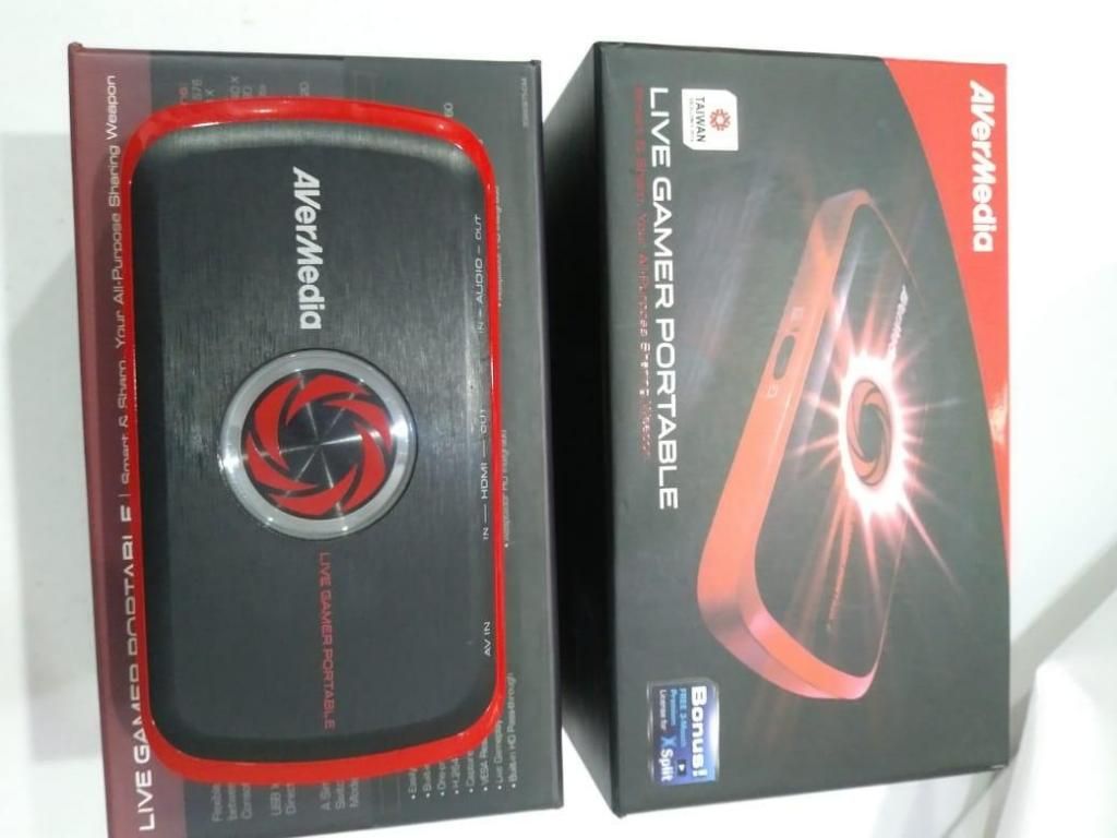 Capturadora de video Avermedia Live Gamer Portable S/.550