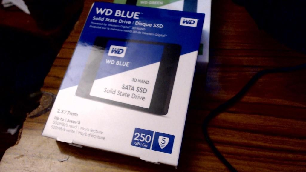 Disco Solido SSD WD BLUE 250GB