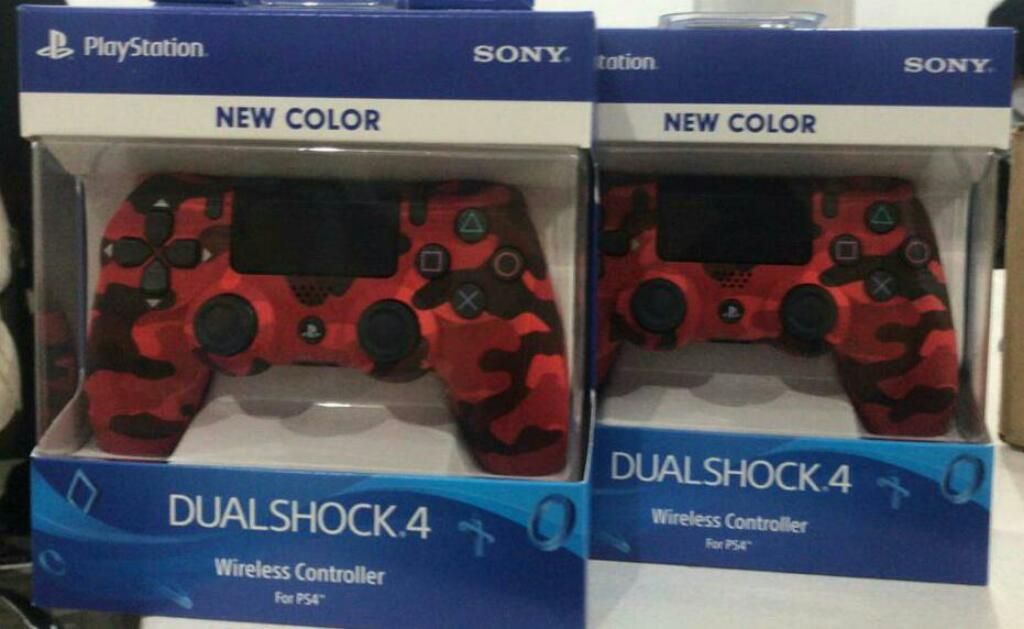 Dualshock 4 Nuevos Colores Ps4 Sellado