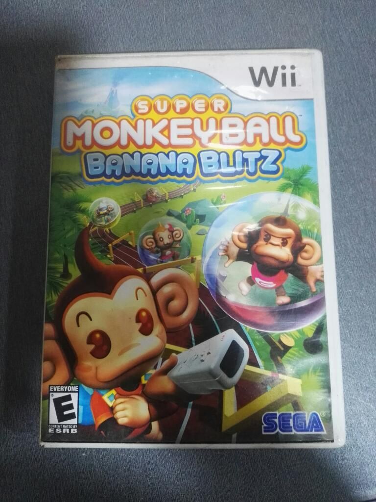 Juego Wii Super Monkey Ball