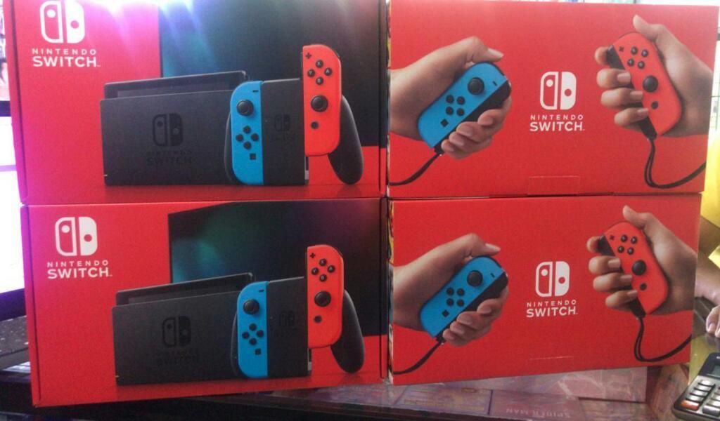 Nintendo Switch Nueva Version Nuevo Sellado Stock