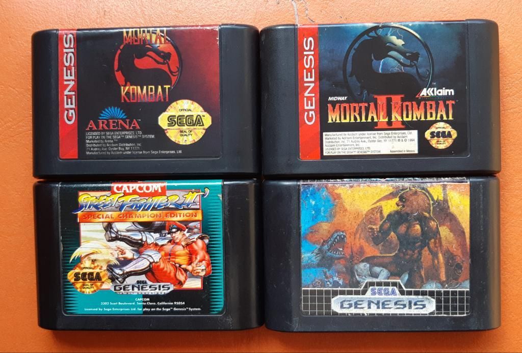 Sega Juegos Original Mortal Komb Alteres