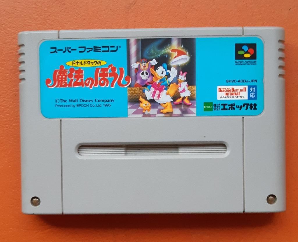 Snes Pato Donald Original Japones
