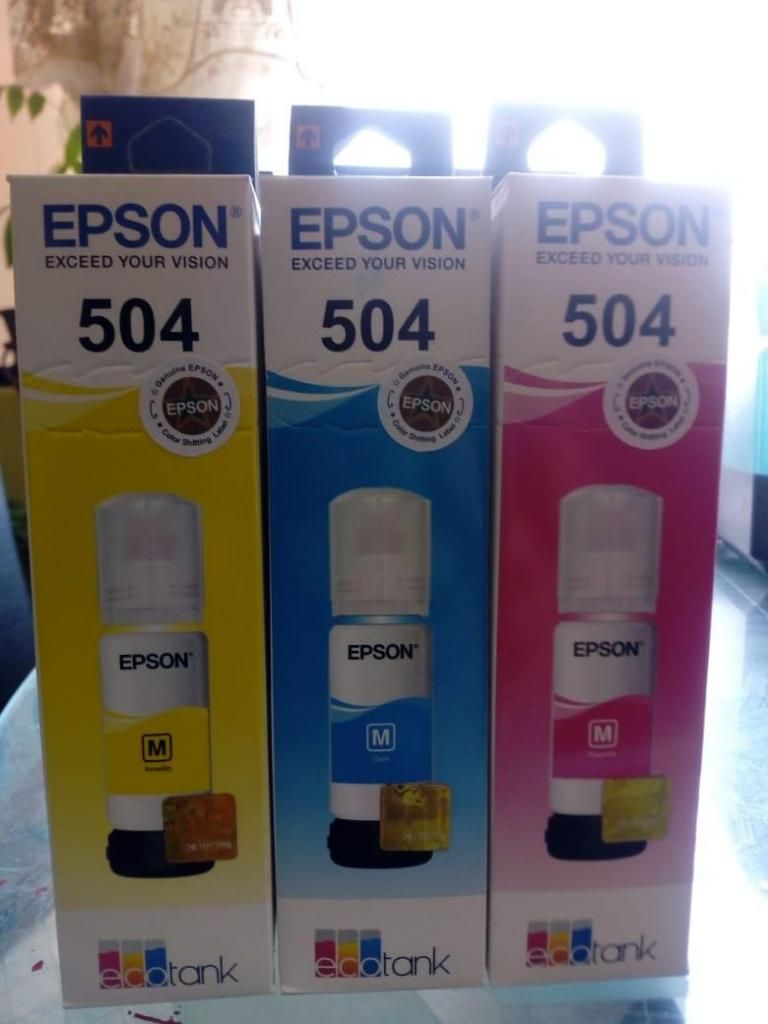 Tinta Original Epson Para Impresoras L L L Deliv