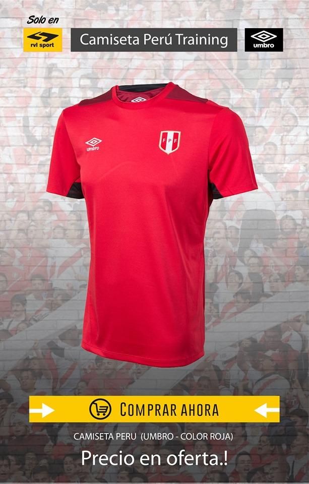 Camiseta Perú Training umbro en oferta...LLEVALO.!