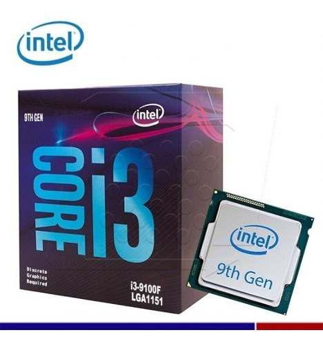 Procesador Intel Core I3 9100f 3,6 Ghz 6 Mb