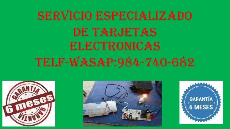 SERVICIO TECNICO DE TARJETAS ELECTRONICAS DE LAVADORAS