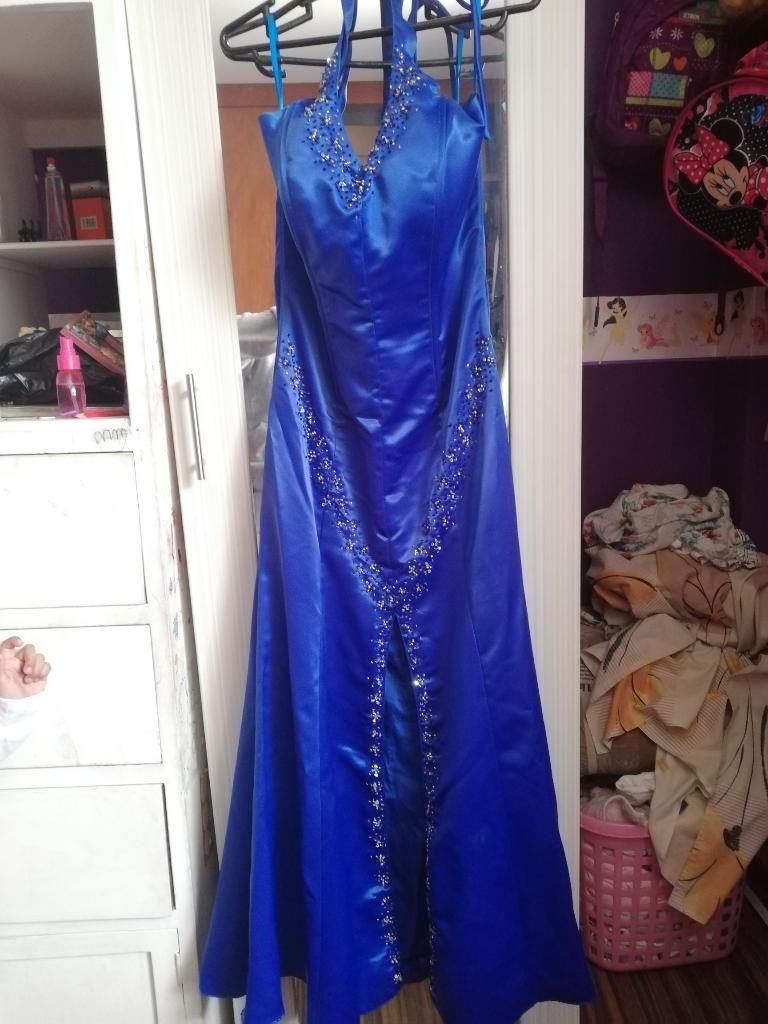 Venta de Vestido de Gala Color Azul
