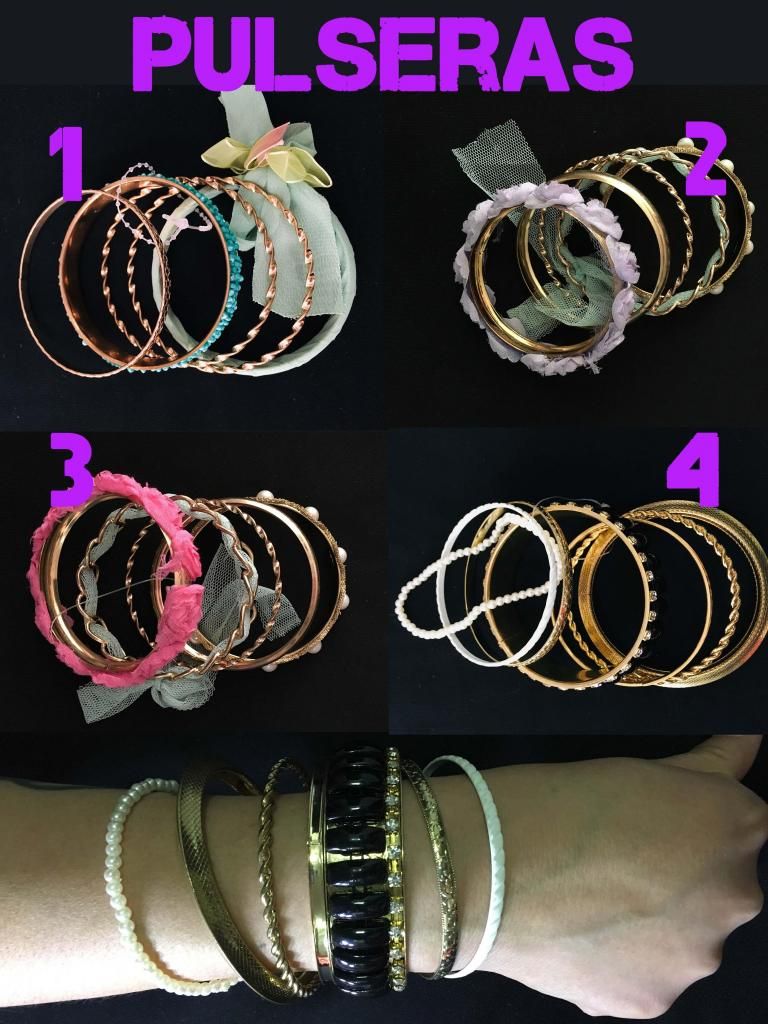 accesorios pulseras