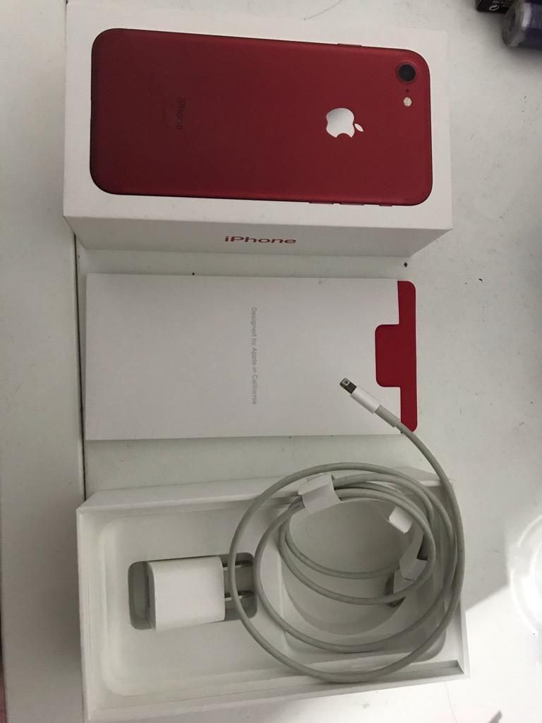iPhone 7 Red Rojo de 256Gb