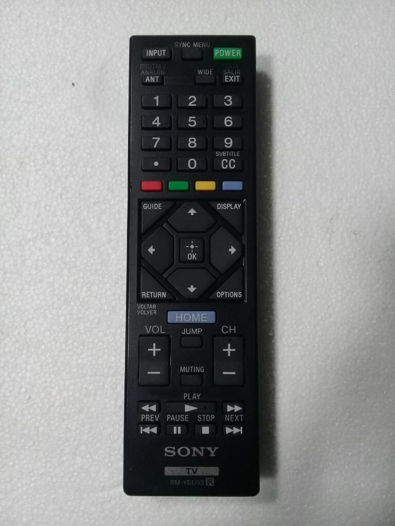 Control Sony Rm-yd093