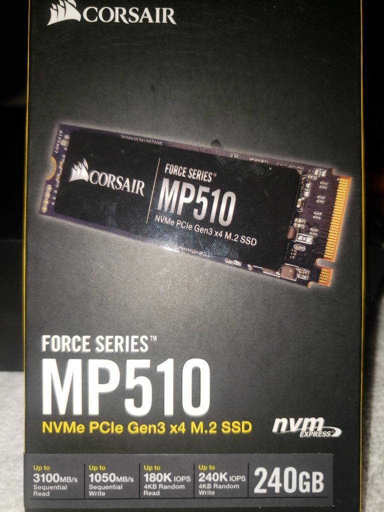 Disco Solido NVMe PCIe Gen3 x4 M.2 SSD Corsair MP