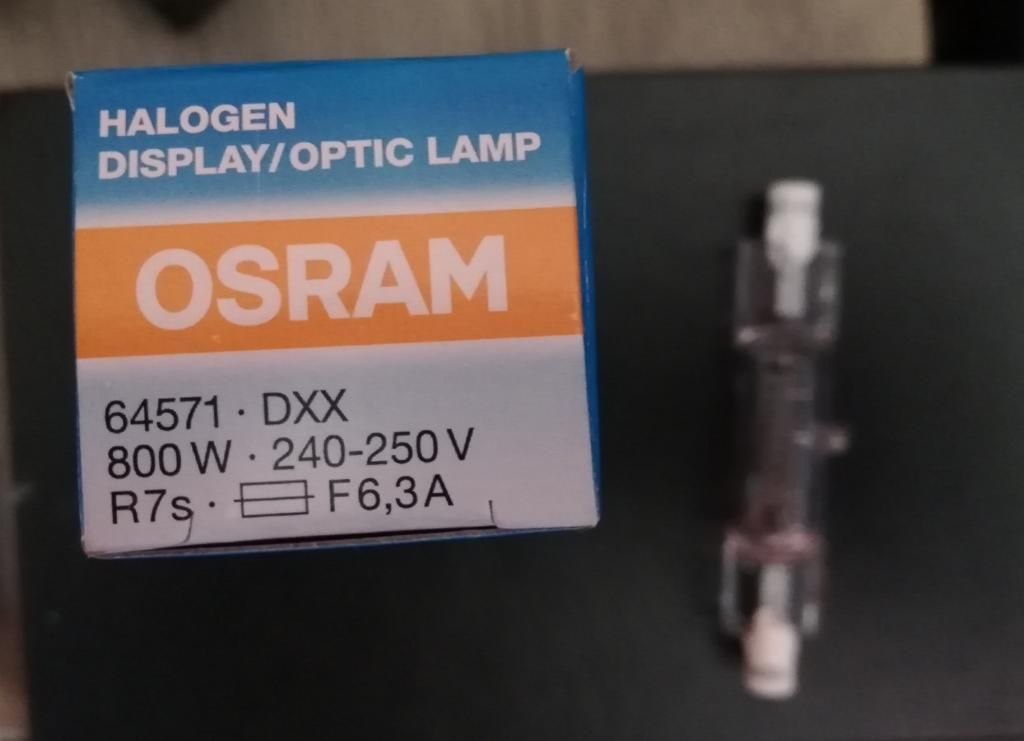 Lámpara Display Optic Dxx 800w 240v R7s