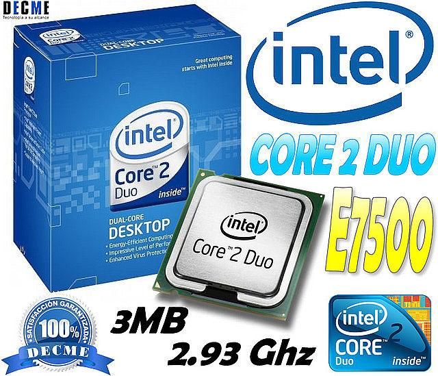 Micro Procesador Intel Core 2 Duo 2.93 Ghz Modelo E