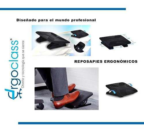 Reposapies Ergoclass, Modelo Exclusivo, Oficinas, Empresas
