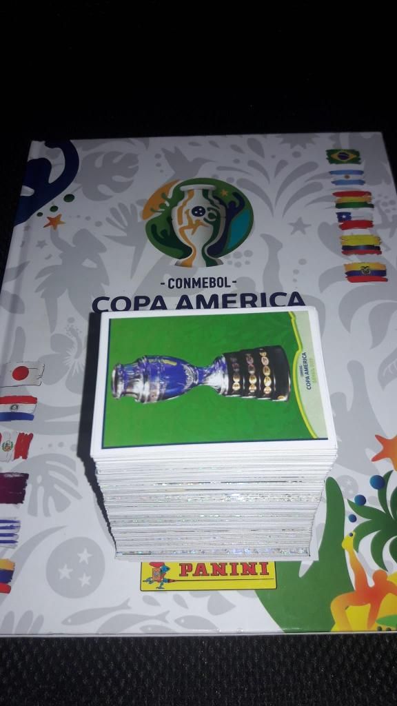 Album tapa dura Copa américa Brasil Set