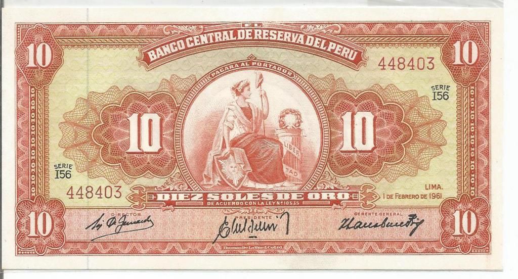 Billetes de Perú de 