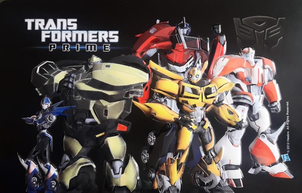 Caja Metálica Transformers Prime a S/30