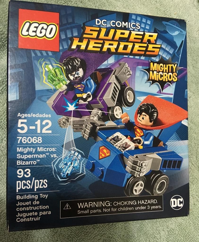 Lego Superman Vs Bizarro Lego Originales