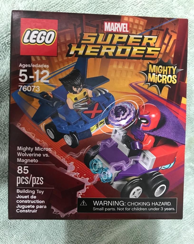 Lego Wolverine Vs Magneto Lego Originales Marvel Super