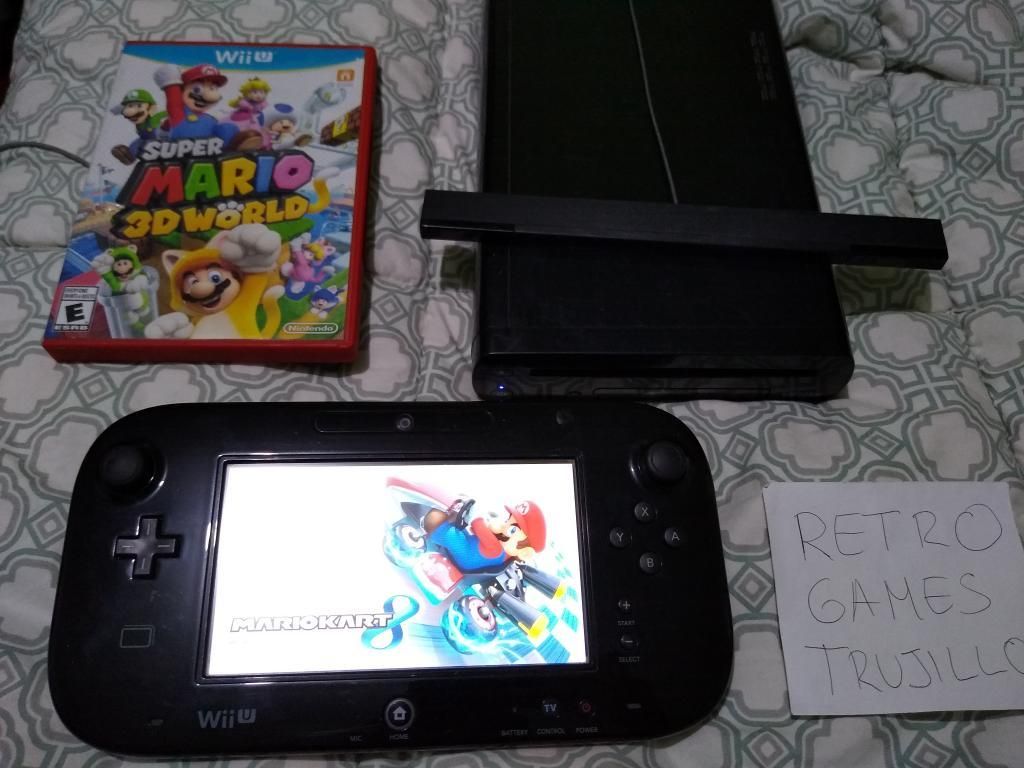 Remato Nintendo Wii U 32gb con 3 Juegos