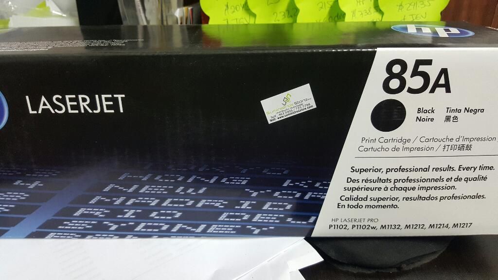 Toner Hp Ce285a Facturado Original