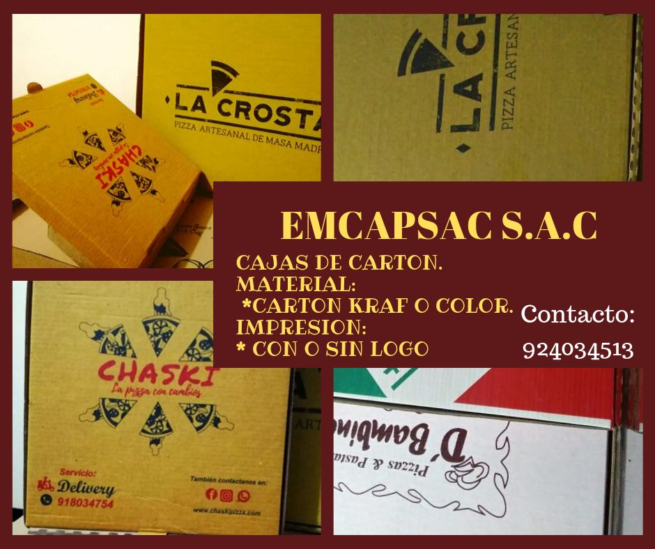 Cajas para Pizza ¡¡PRECIOS DE FABRICA!!