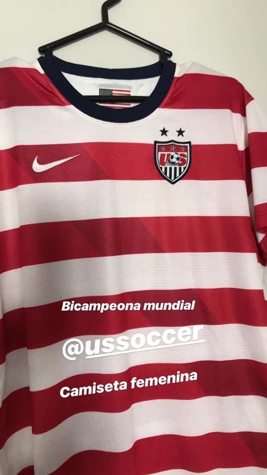 Camiseta femenina Estados Unidos