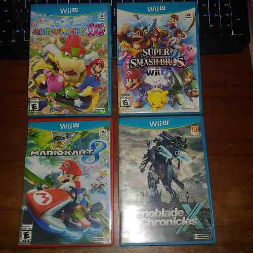 Juegos De Wiiu Variados - Mario Xenoblade