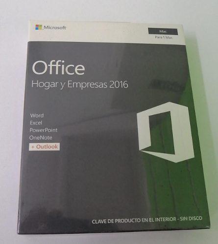 Microsoft Office Hogar Y Empresas Para Mac