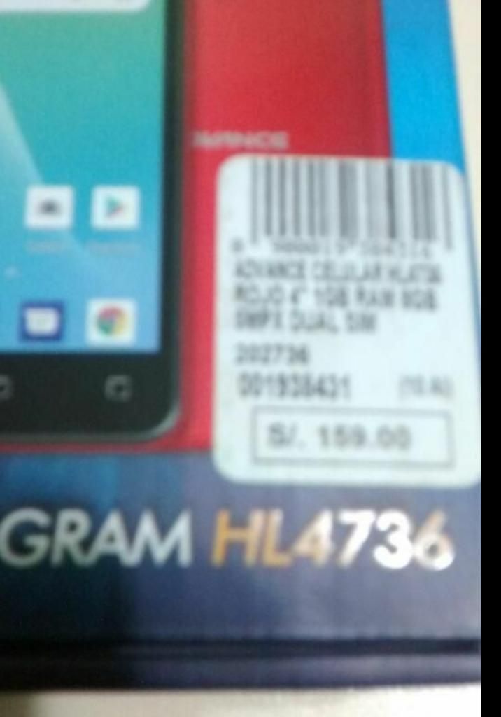 Remato Celular Acer Doble Sim Android 8