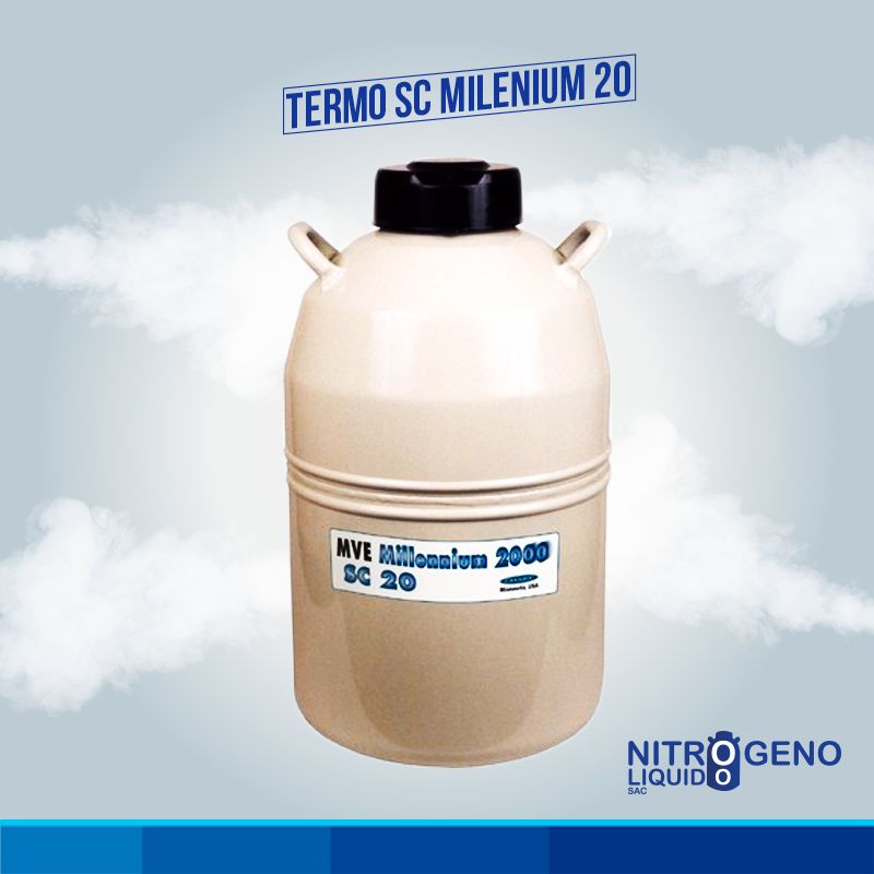 Termos MVE de 20 litros ideal para nitrógeno líquido
