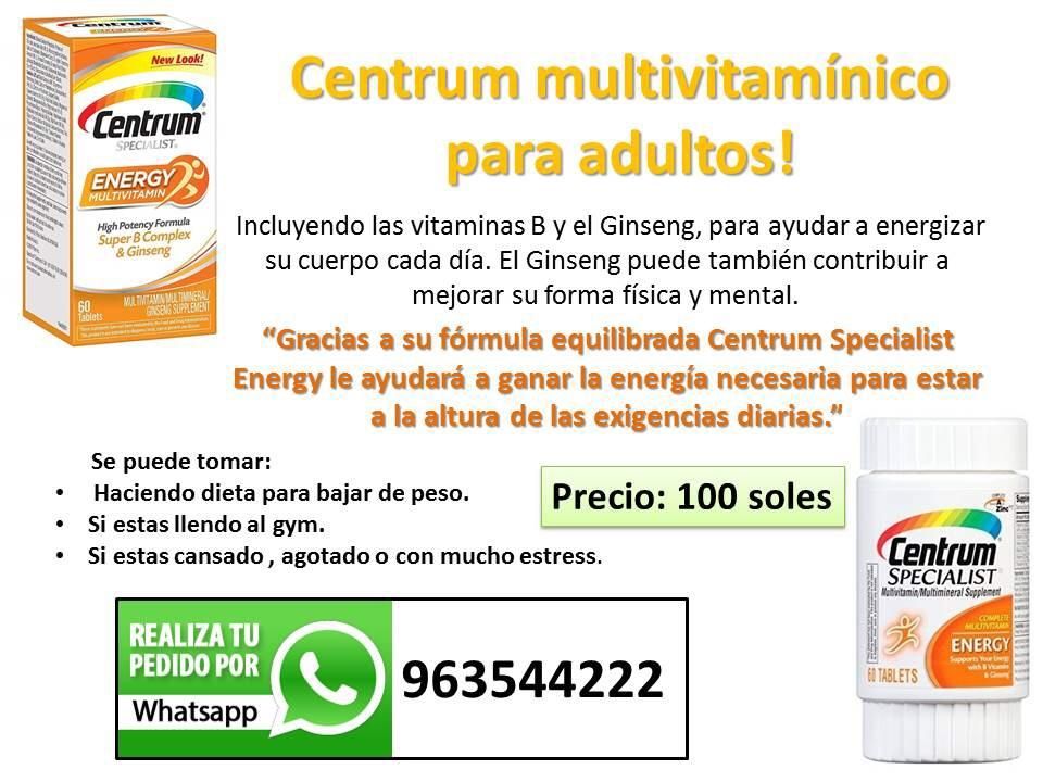 Vitaminas Centrum Energy