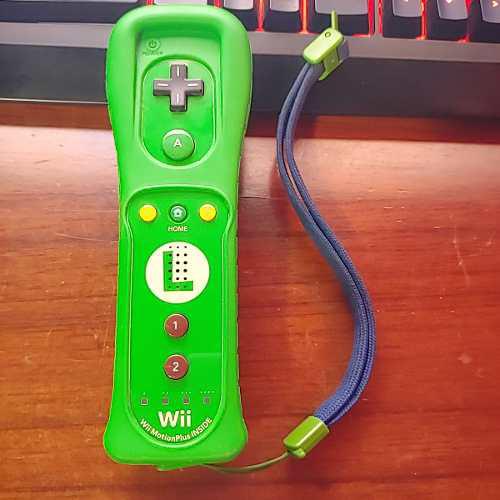Wii Remote Edicion Luigi + Mario + Mando Pro - Remato