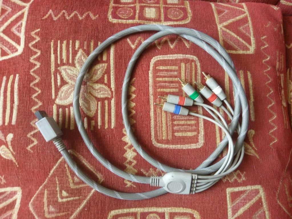 Cable Componente para Nintendo Wii