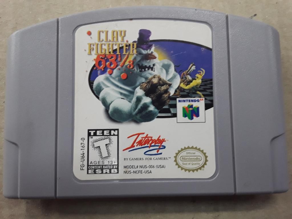 Clay Fighters N64