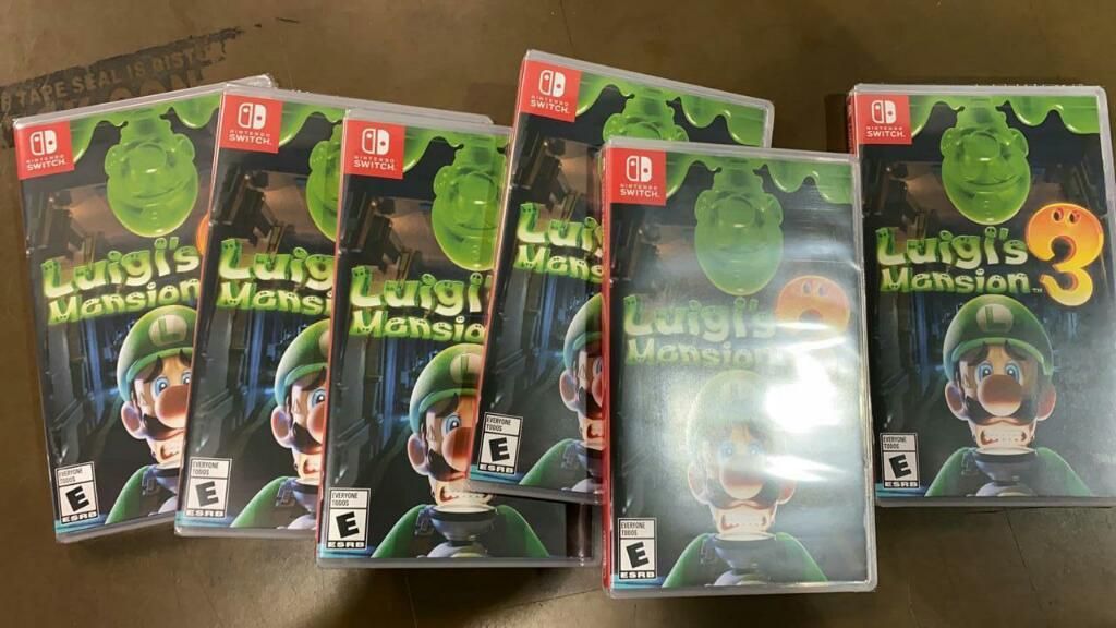Luigis Mansion 3 Nintendo Switch Sellado