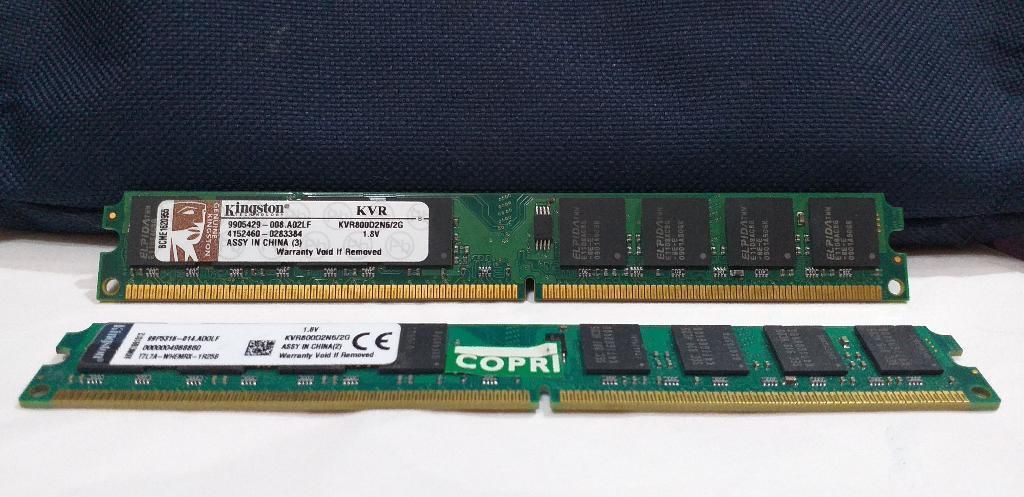 Memoria Ram Ddr2 2gb para Pc