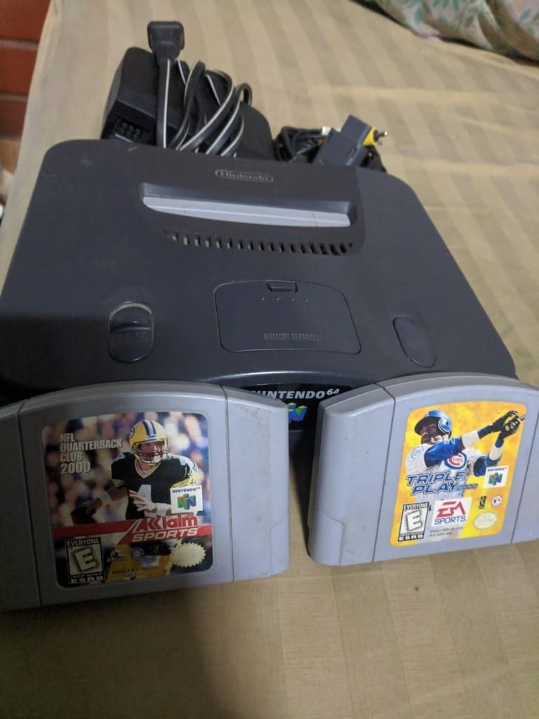 Nintendo 64 con Juegos