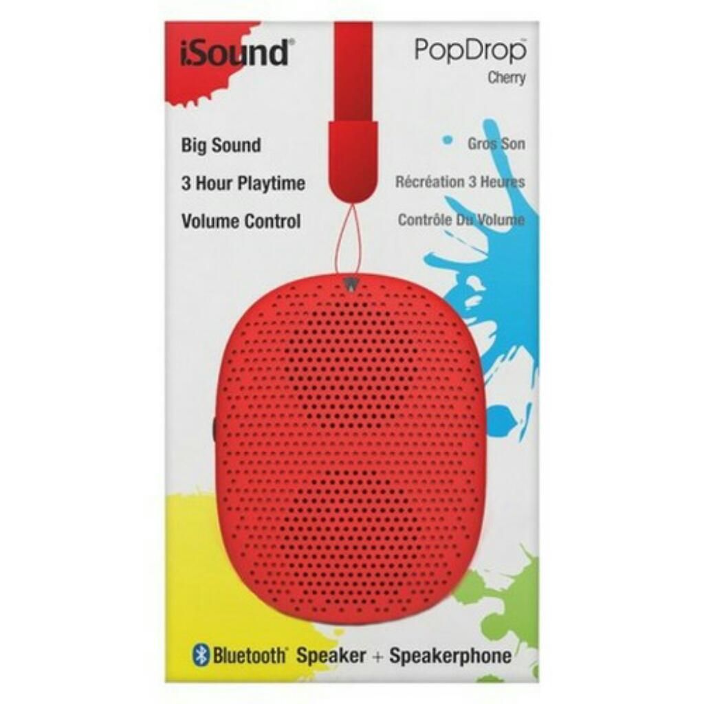 Parlantes Bluetooth- Isound Popdrop