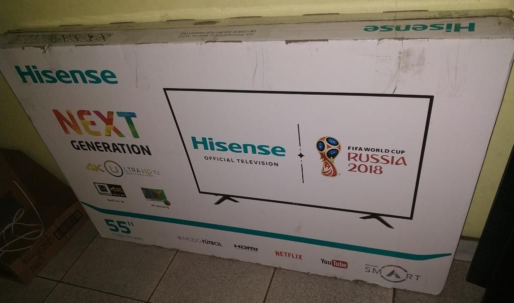 Smart Tv Uhd Hisense 55