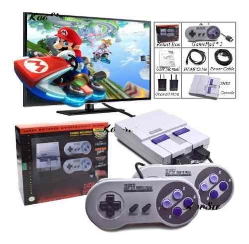 Super Nintendo Classic Edition Snes Mini + 200 Juegos 589