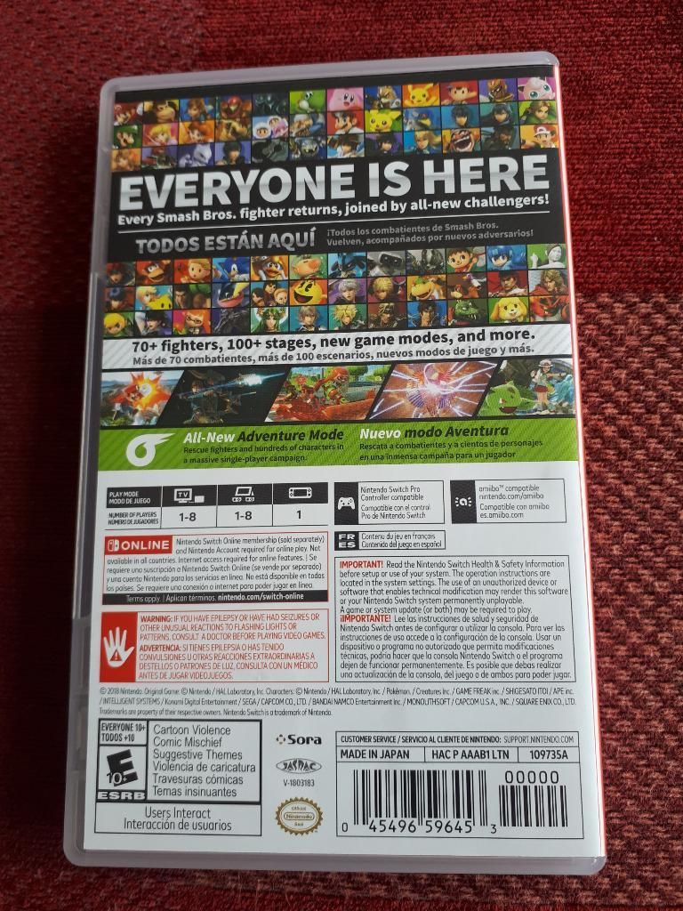 Super Smash Bros Nintendo Switch Kart 10