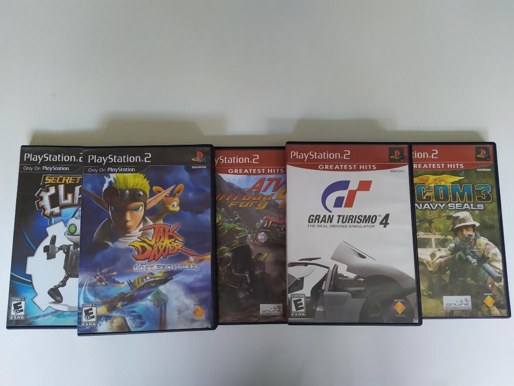 Vendo 5 Juegos Originales Playstation 2