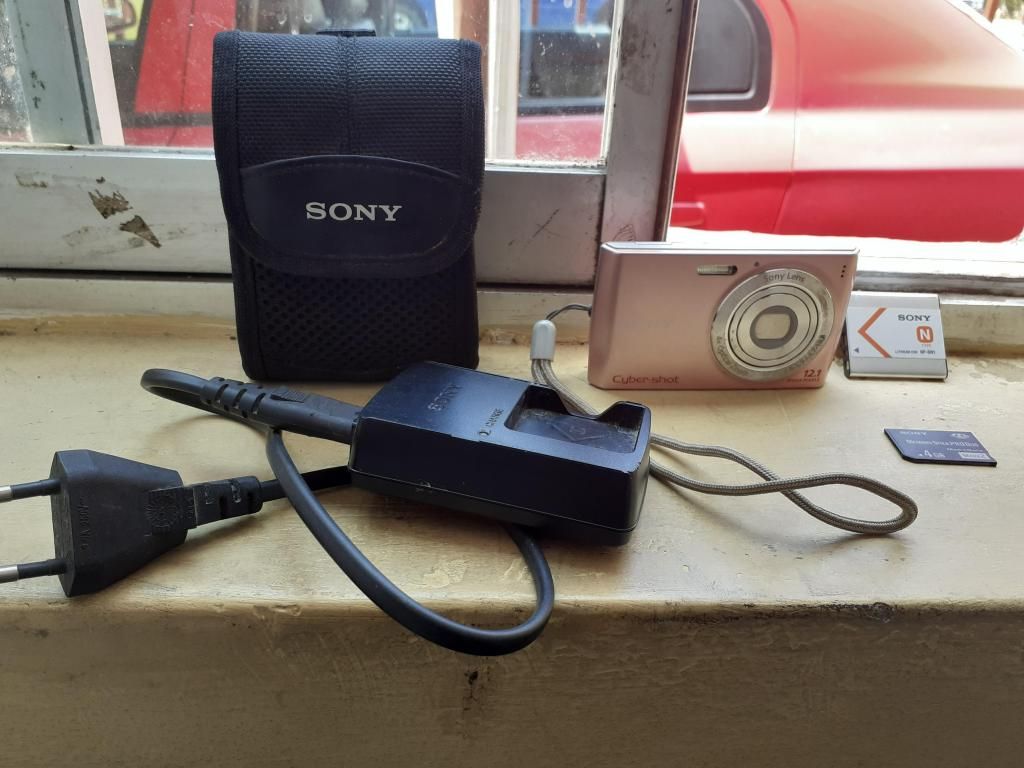 Camara Sony Dscw Mp 4x Accesorios Originales