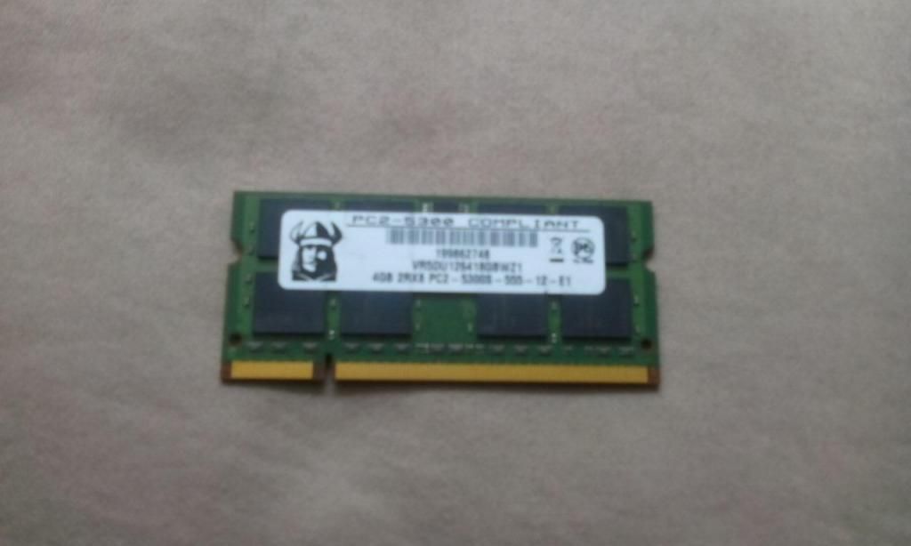 Memoria RAM para Laptop