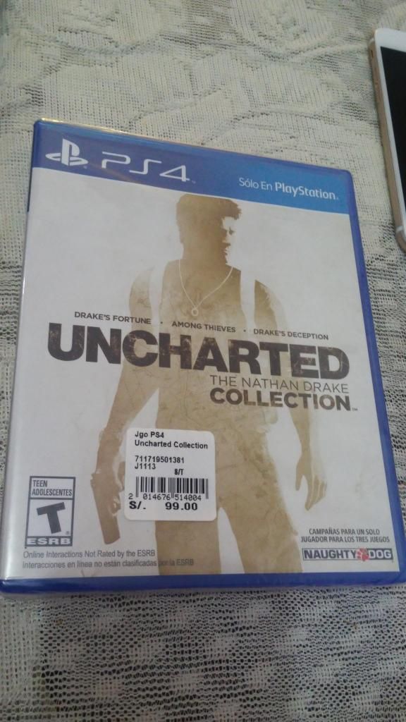 juego uncharted coleccion PS4 "NUEVO" SELLADO