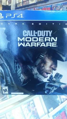 Call Of Duty Modern Warfare Dark Edition Ps4 Sellado