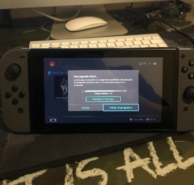 Nintendo Switch color gris