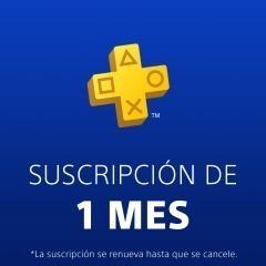 Playstation Plus Activacion 1 Mes Ps4